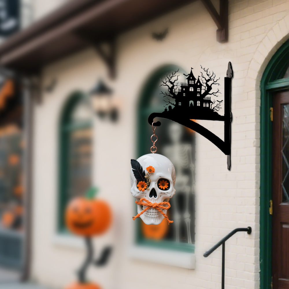 Metalen hangbeugel - Halloweenkasteel