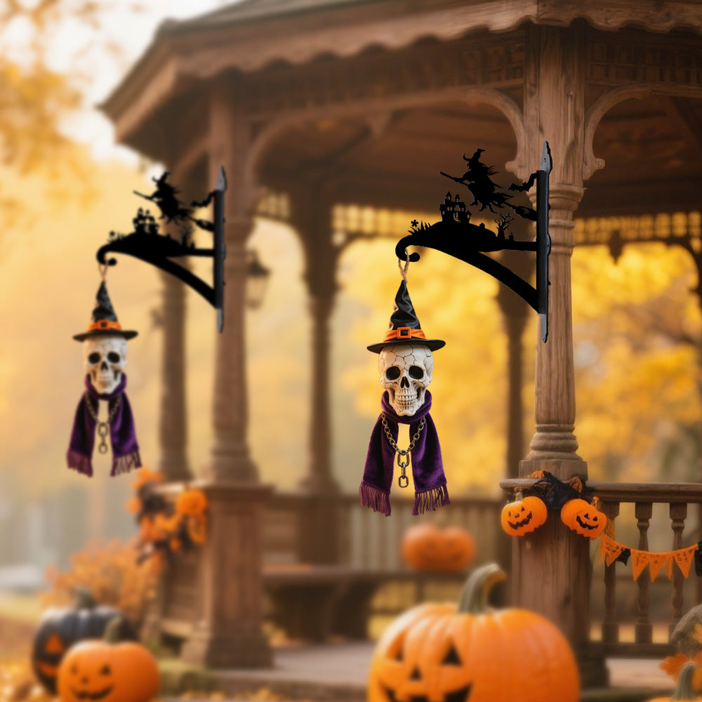 Metalen hangbeugel - Heks en spookkasteel