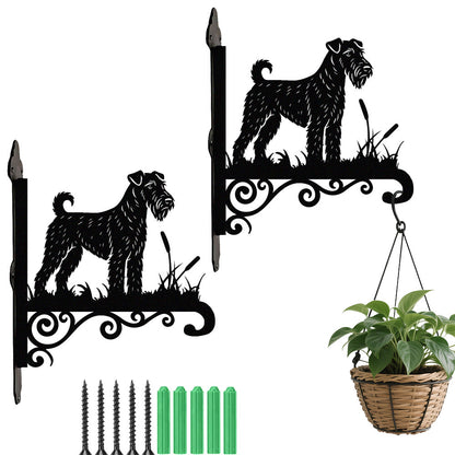 Metalen hangbeugel - Airedale terriër