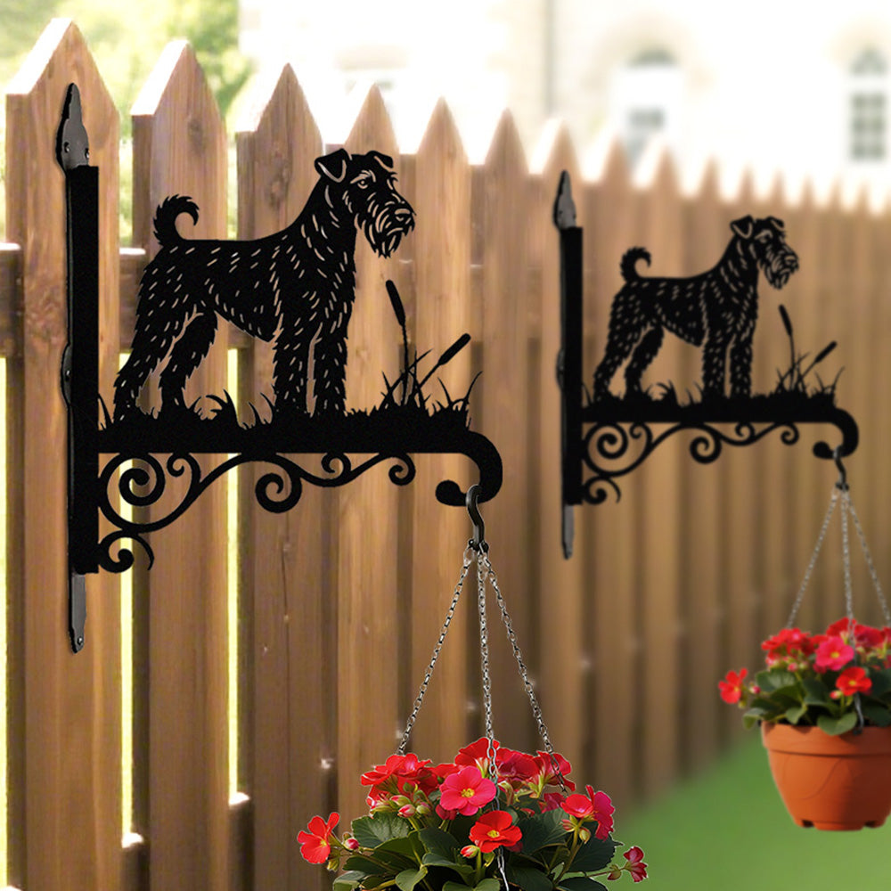 Metalen hangbeugel - Airedale terriër