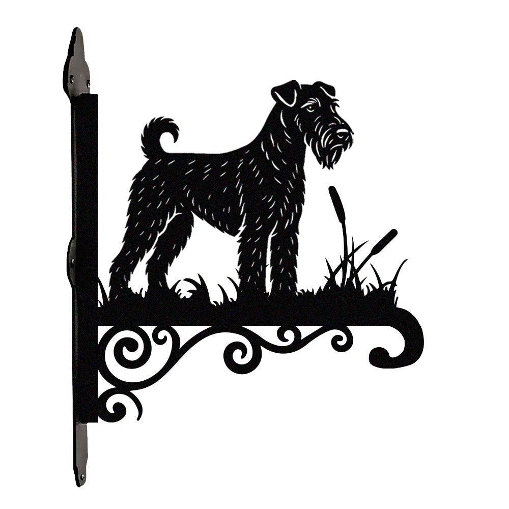 Metalen hangbeugel - Airedale terriër