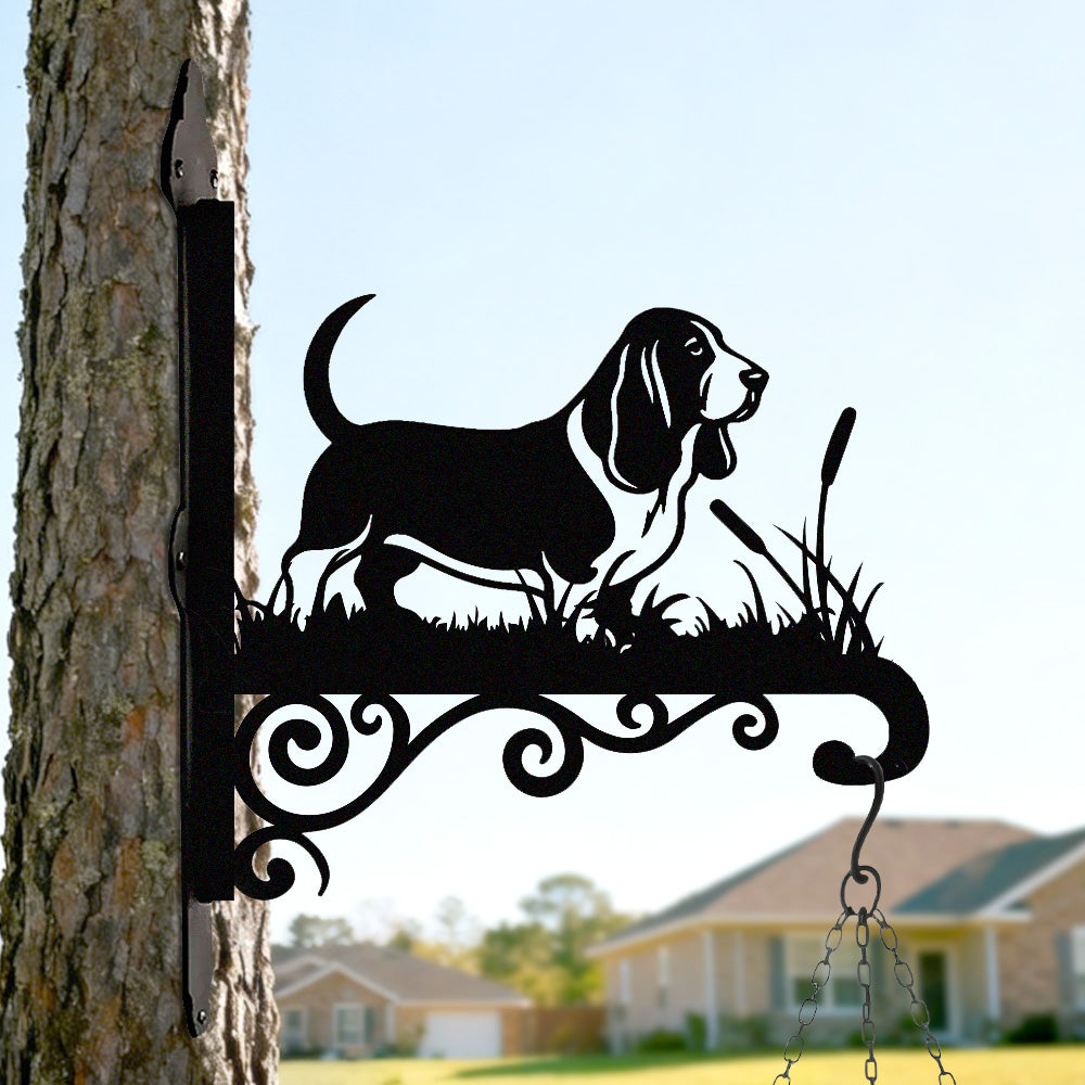 Metalen hangbeugel - Basset Hound