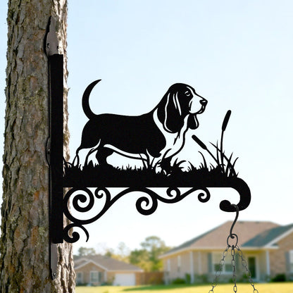 Metalen hangbeugel - Basset Hound