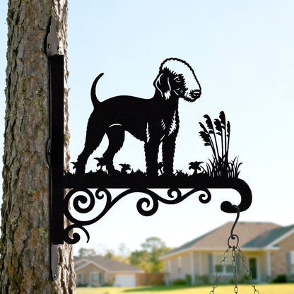 Metalen hangbeugel - Bedlington terriër