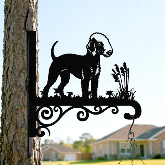 Metalen hangbeugel - Bedlington terriër