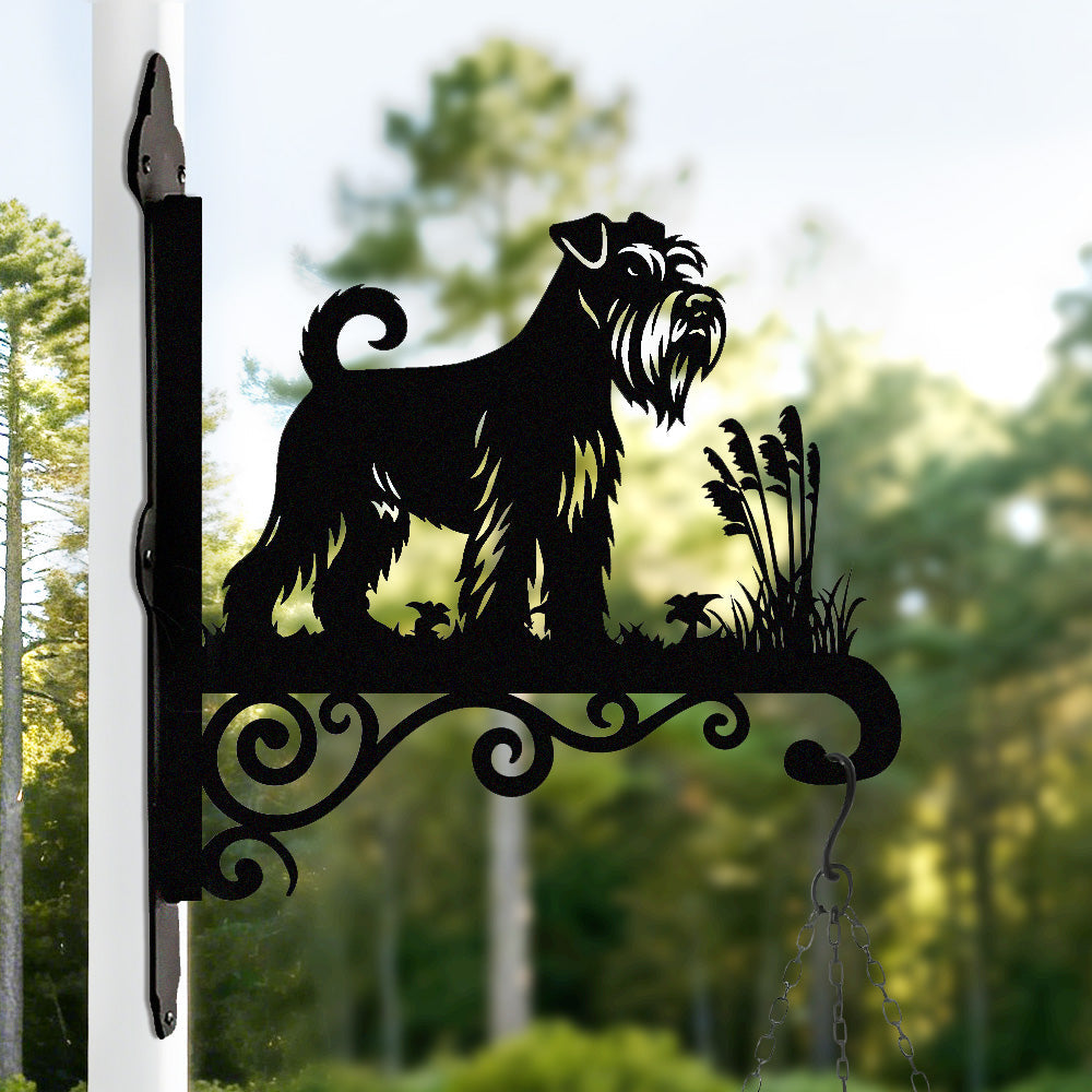 Metalen hangbeugel - Standaard Schnauzer