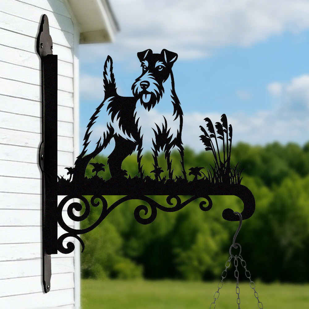 Metalen hangbeugel - Ruwharige Foxterriër