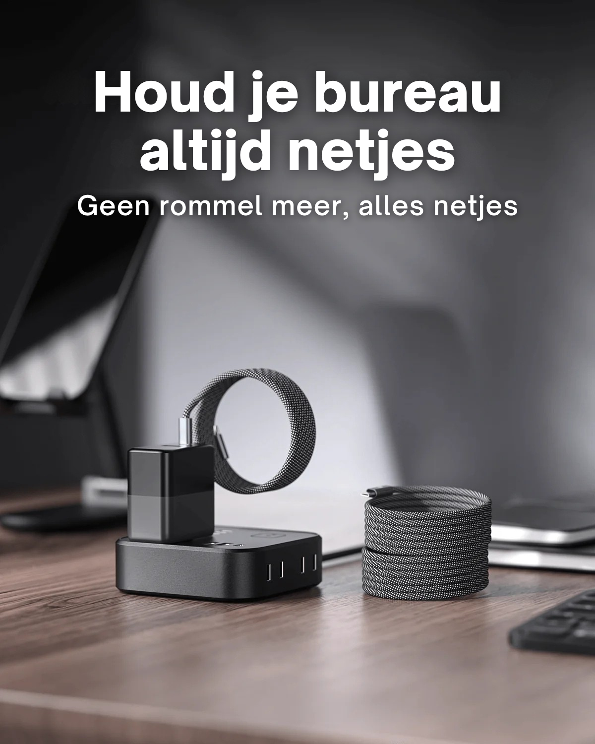 MagKabel | Magnetische Anti-Knoop Oplaadkabel