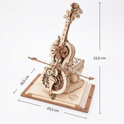 Magische cello met muziek