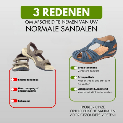 OrthoSandalen | Ergonomische Pijnstillende Sandalen