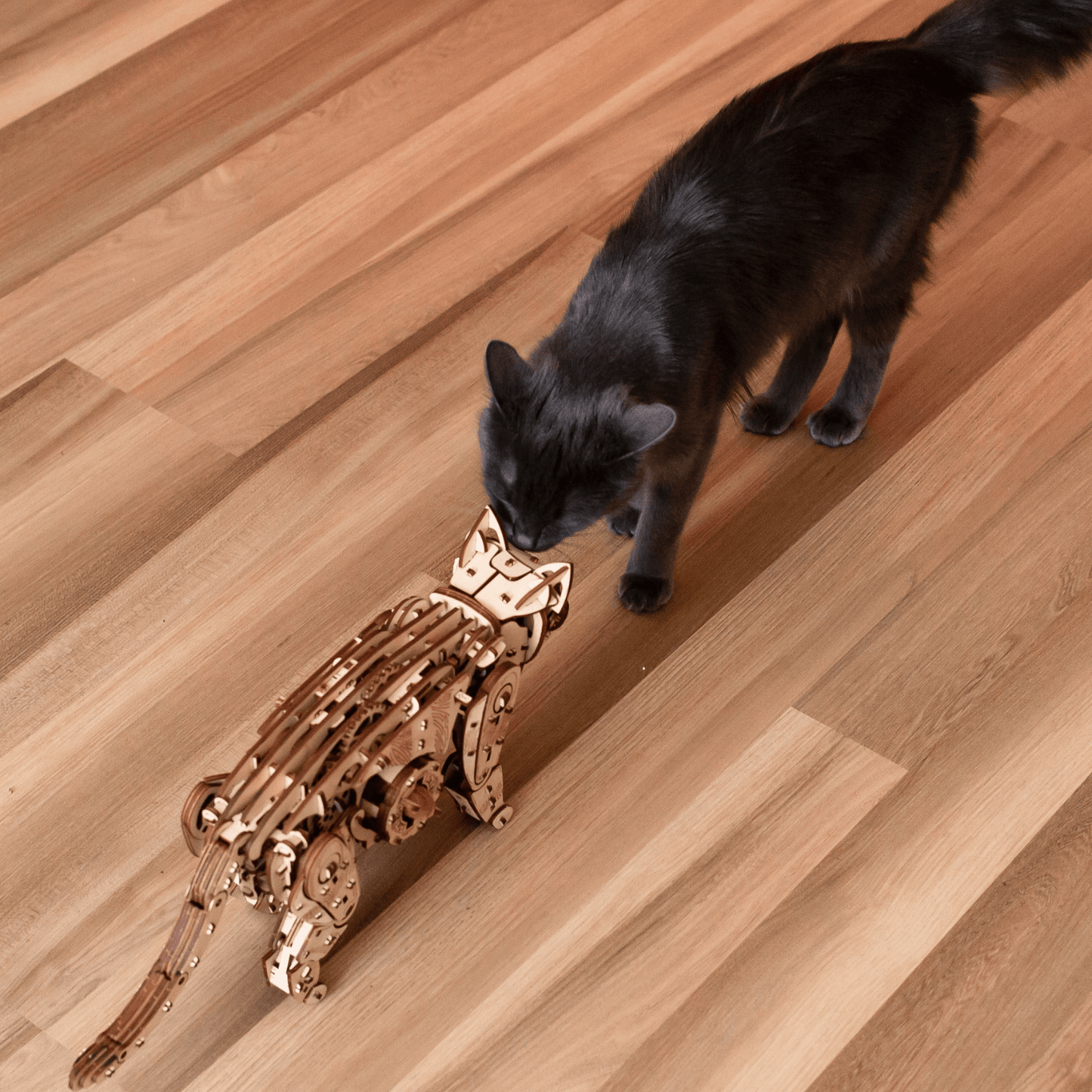 Mechanische katten – naturel of zwart