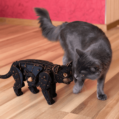Mechanische katten – naturel of zwart