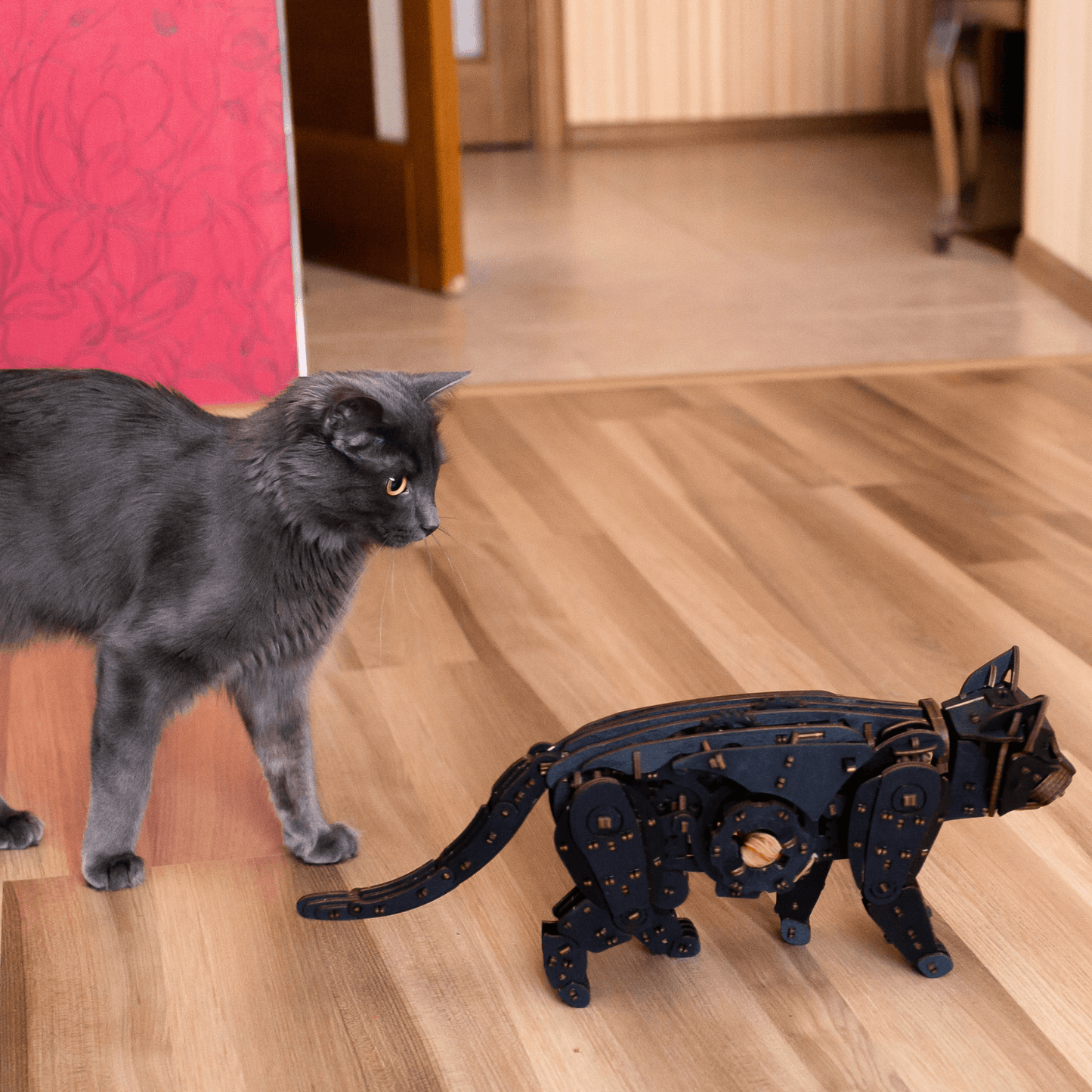Mechanische katten – naturel of zwart