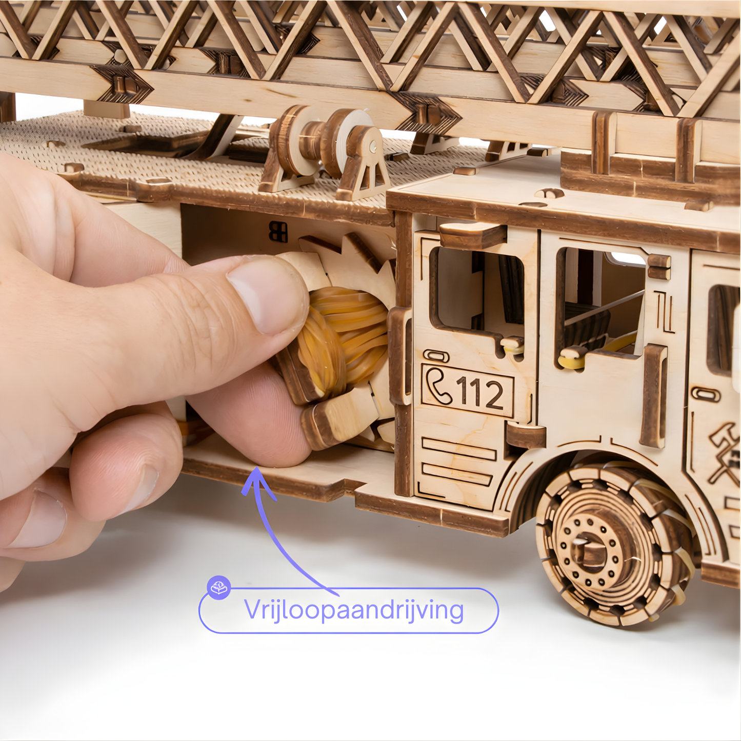 Mechanische vrachtwagen-brandweerwagen