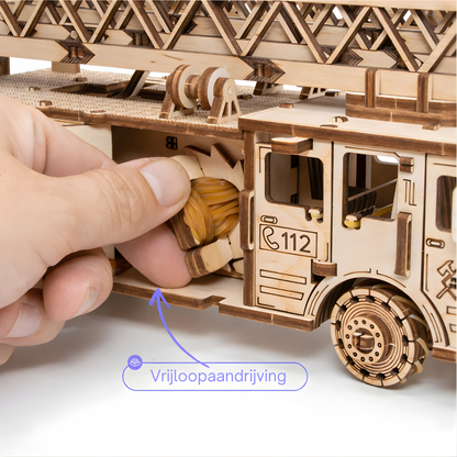 Mechanische vrachtwagen-brandweerwagen