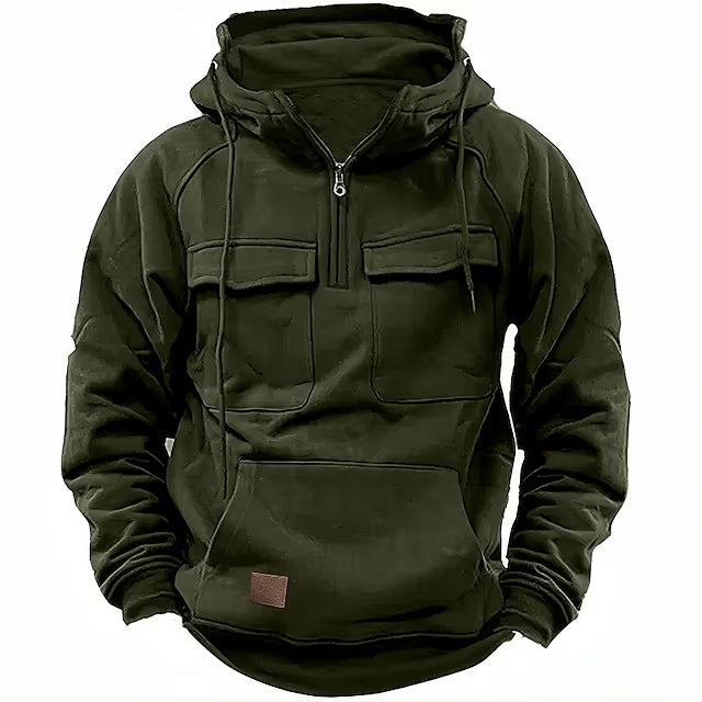 Jason - Comfortabele winterhoodie met ritssluiting