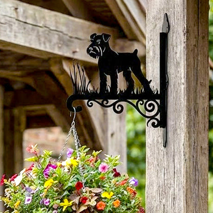 Metalen hangbeugel - Dwergschnauzer