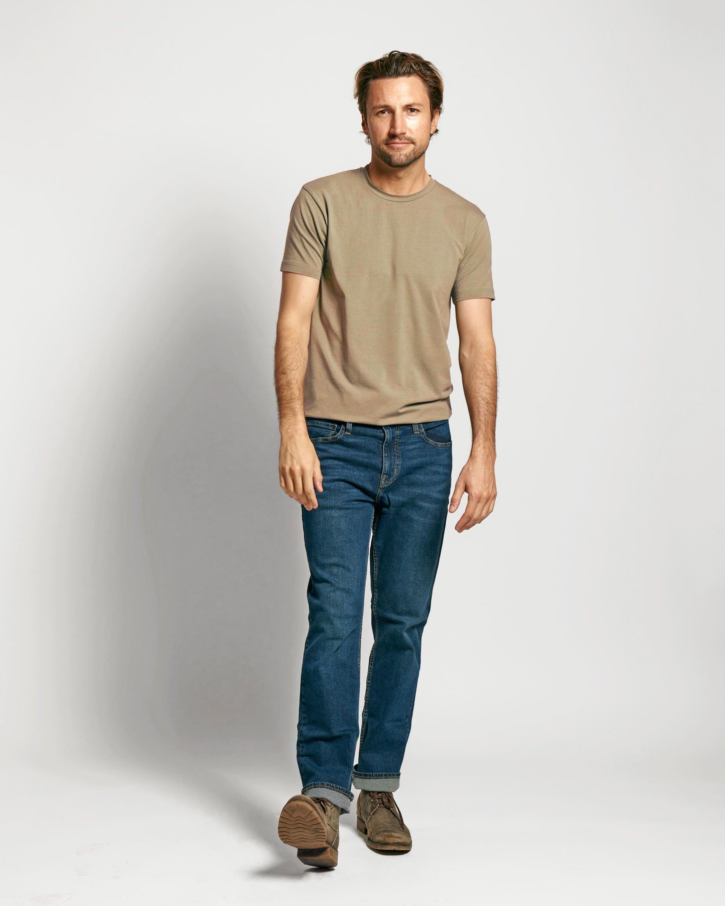 DryCore | Het Anti-Transpiratie Shirt - Rokerige taupe