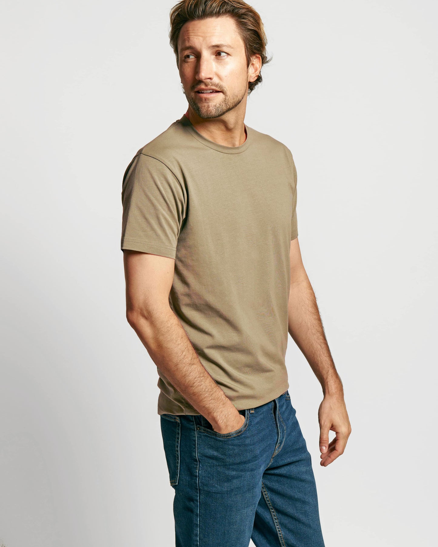 DryCore | Het Anti-Transpiratie Shirt - Rokerige taupe