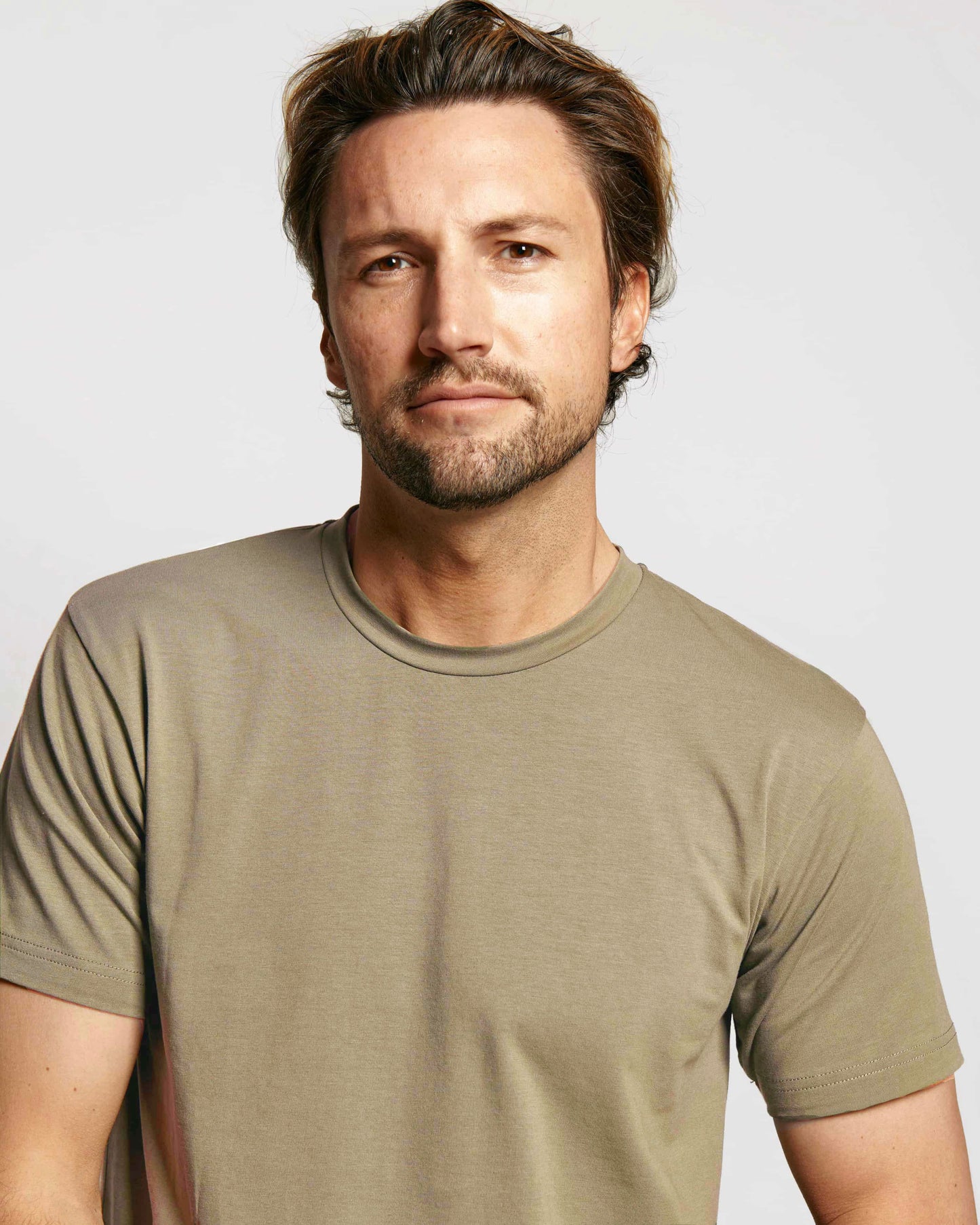 DryCore | Het Anti-Transpiratie Shirt - Rokerige taupe