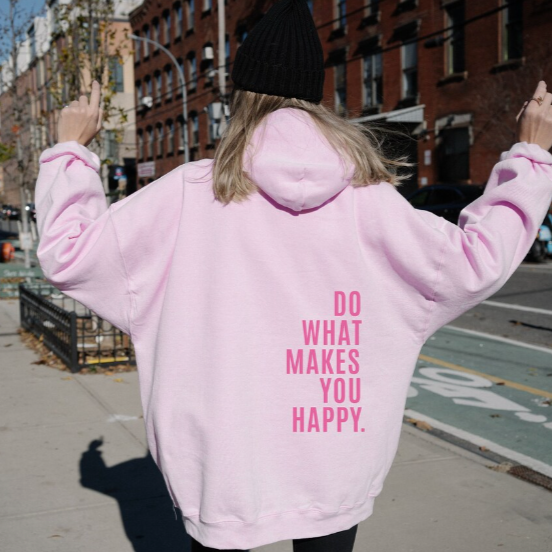 Happiness | Oversized Hoodie