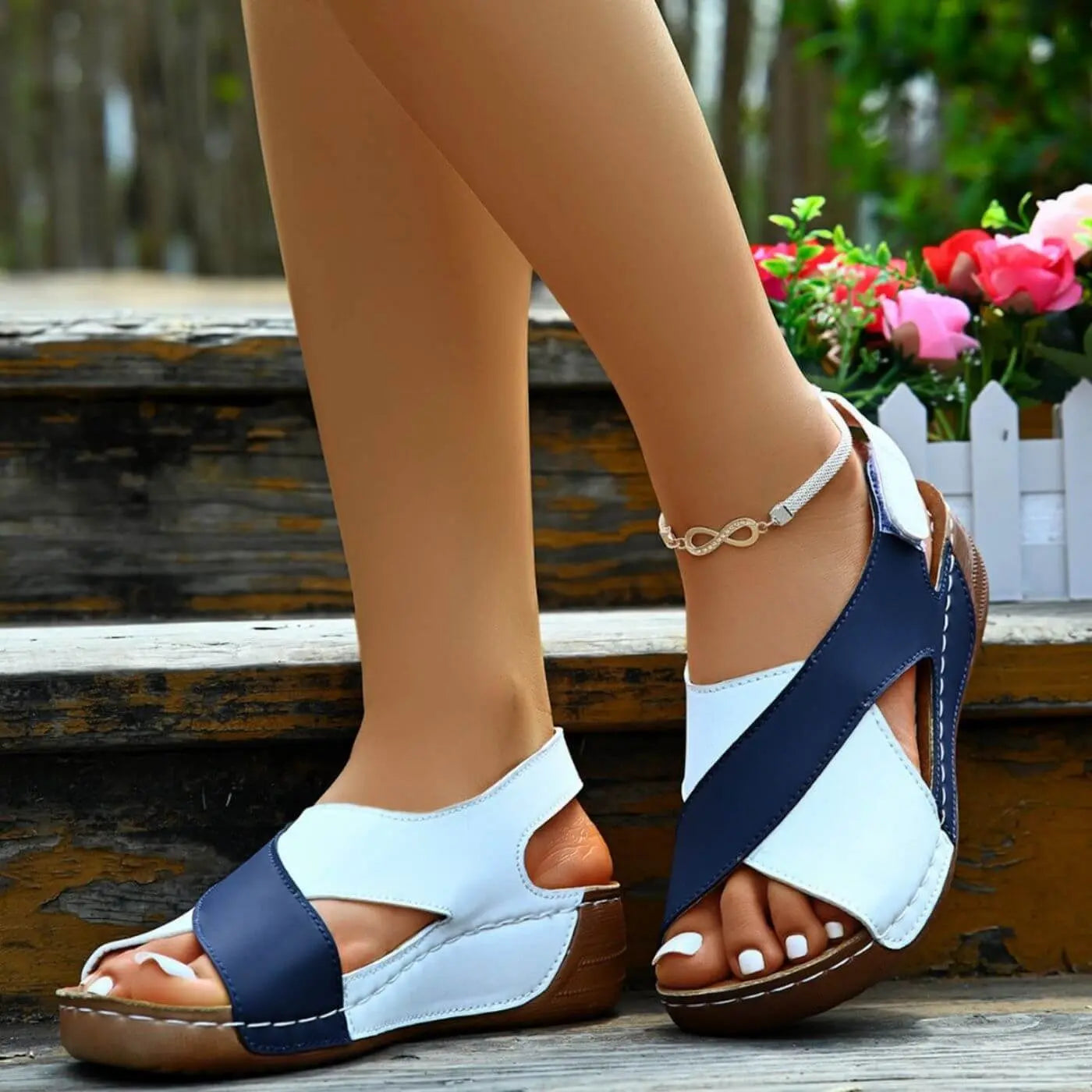 Nicole – Comfortabele sandalen met open neus