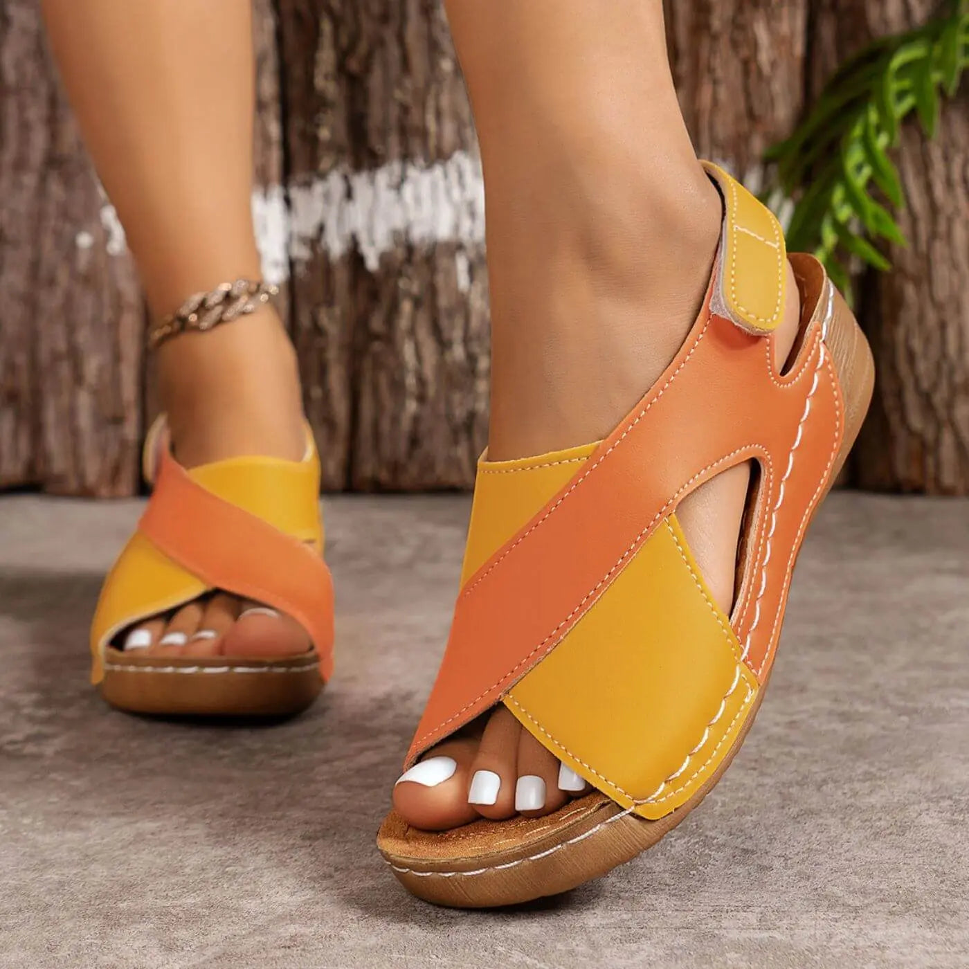 Nicole – Comfortabele sandalen met open neus