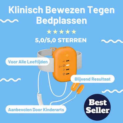 SlaapZeker | Plasalarm met Trilfunctie