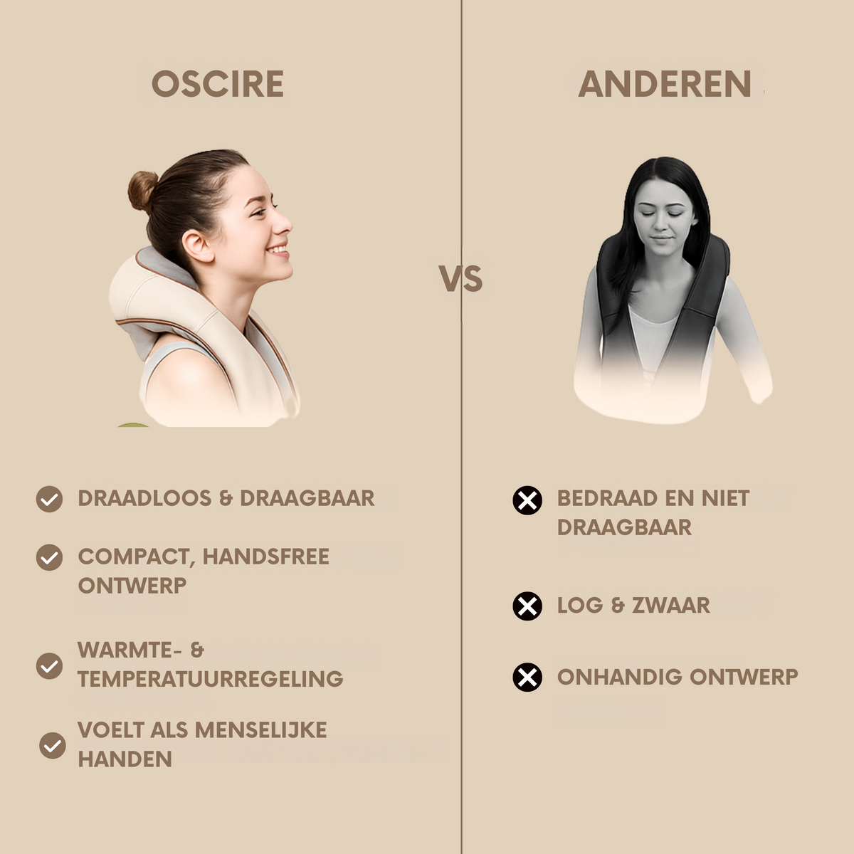Nek & Schouder Massager | Ontspan waar en wanneer je wilt
