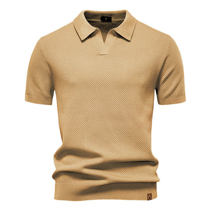 Ulrich – Gestructureerd Poloshirt