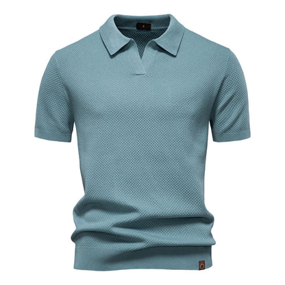 Ulrich – Gestructureerd Poloshirt