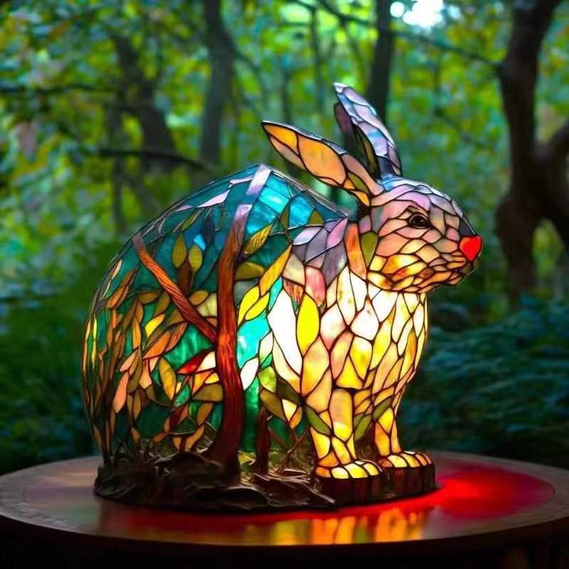 Hars Dierenlamp LED Nachtlamp – Creatieve Woondecoratie Beeldenserie