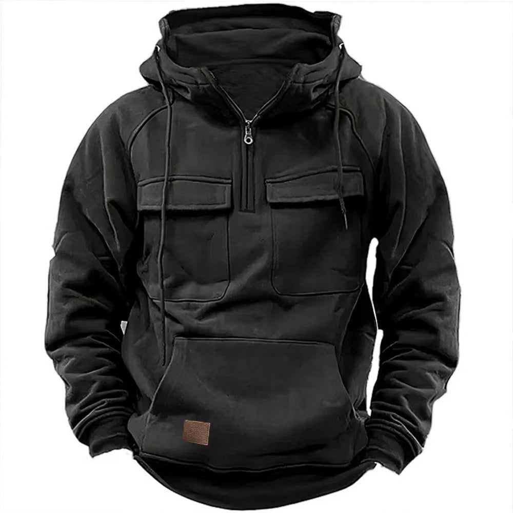 Jason - Comfortabele winterhoodie met ritssluiting