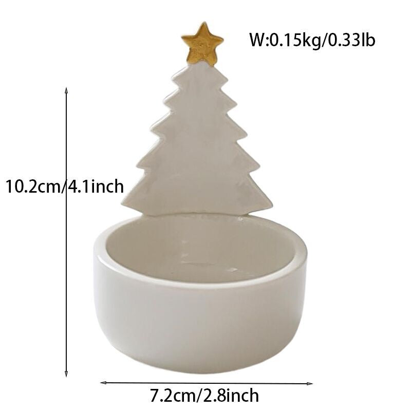 Gouden Kerstboom Kandelaar