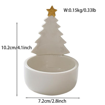 Gouden Kerstboom Kandelaar