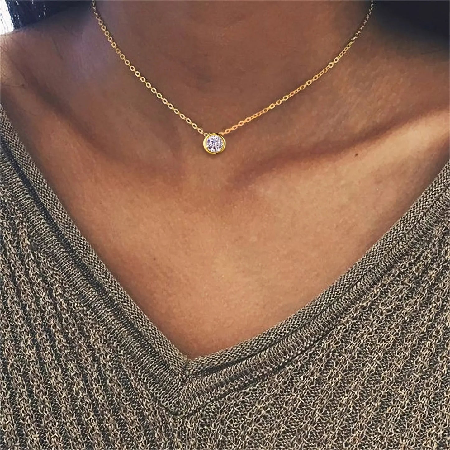 Amelia-ketting met geboortesteen