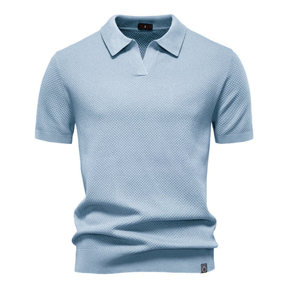 Ulrich – Gestructureerd Poloshirt
