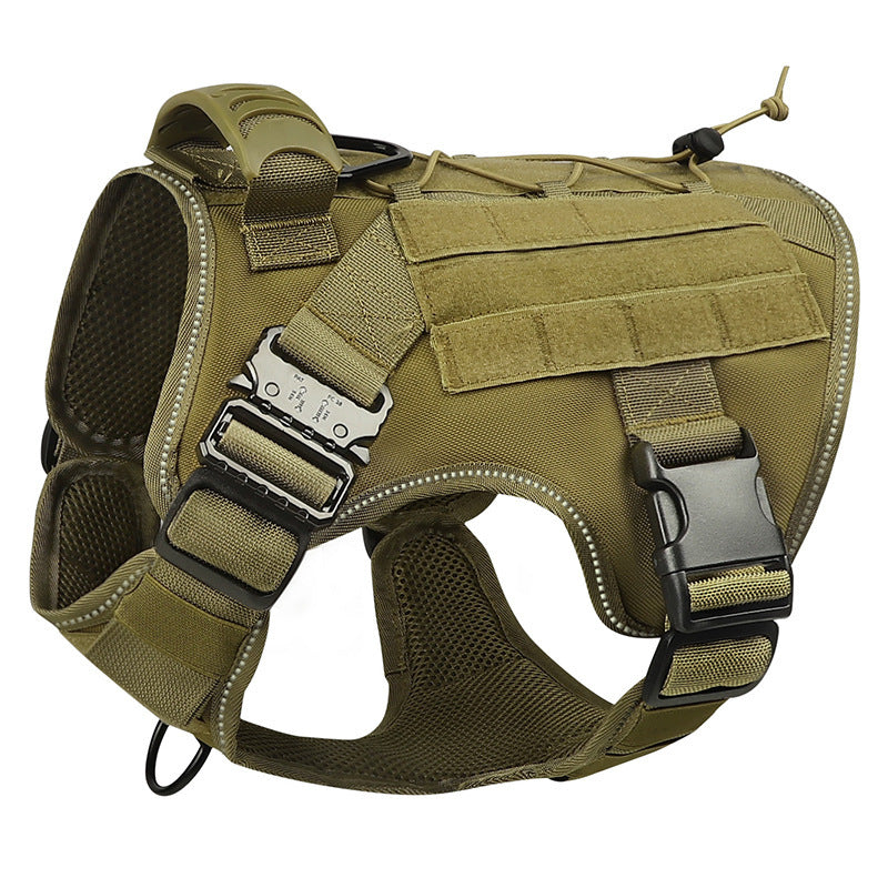 Heavy-Duty Tactisch No-Pull K9 Hondenharnas