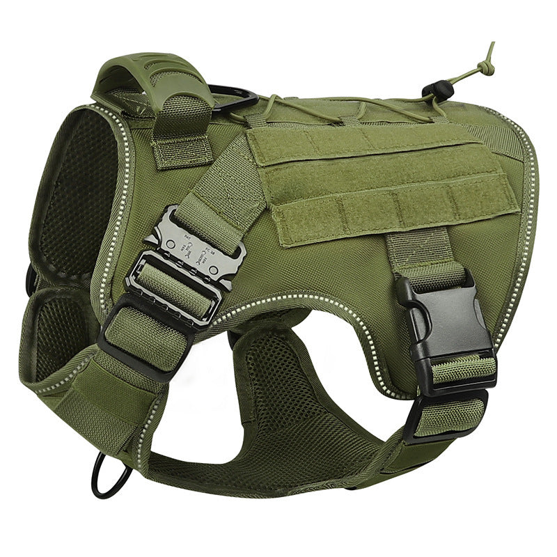 Heavy-Duty Tactisch No-Pull K9 Hondenharnas
