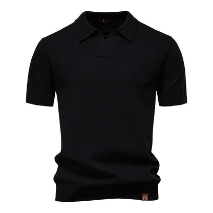 Ulrich – Gestructureerd Poloshirt