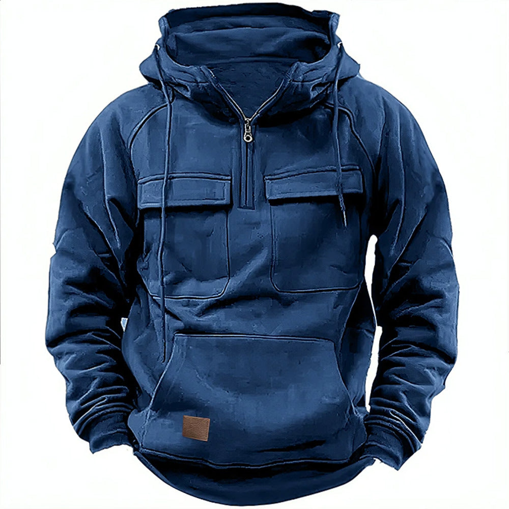 Jason - Comfortabele winterhoodie met ritssluiting