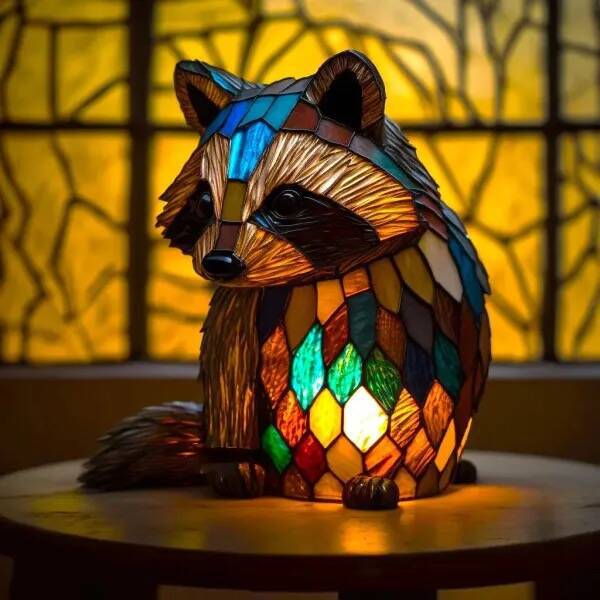 Hars Dierenlamp LED Nachtlamp – Creatieve Woondecoratie Beeldenserie