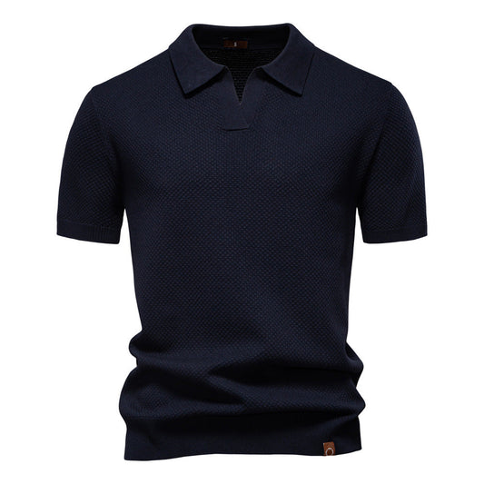 Ulrich – Gestructureerd Poloshirt
