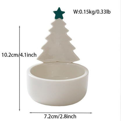 Groene Kerstboom Kandelaar