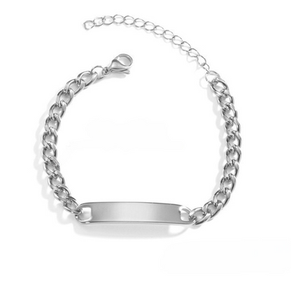 Custom Ogen Gegraveerde Armband
