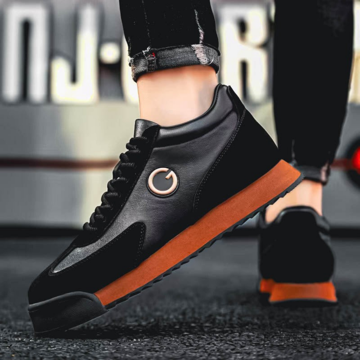 Guerda | Italiaanse Leren Sneakers