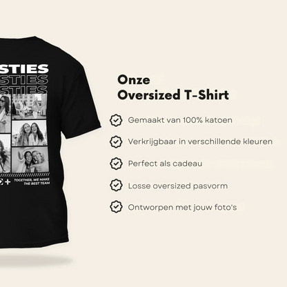 Gepersonaliseerd T-Shirt "BESTIES"