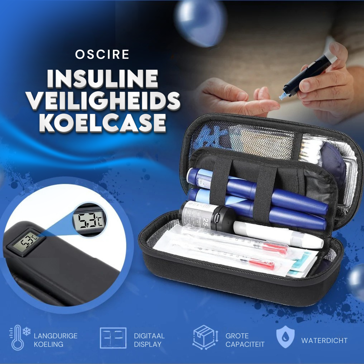 Insuline Veiligheids Koelcase