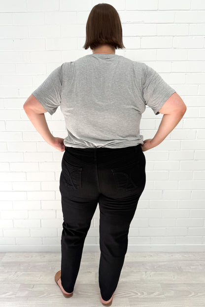 DenimEase | High Waist Skinny Jeans