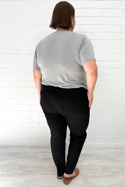 DenimEase | High Waist Skinny Jeans